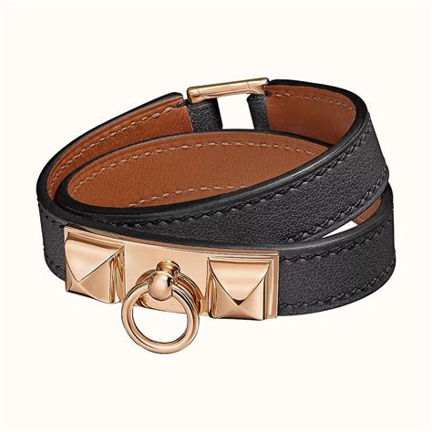 hermes bracelet rivale|Hermes rivale double tour bracelet.